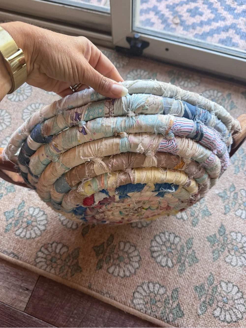 N/A handwoven multicolor